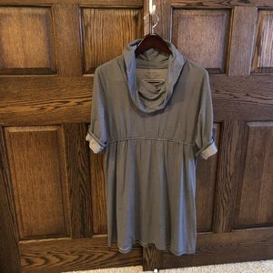 Sonoma cowl neck striped dress.